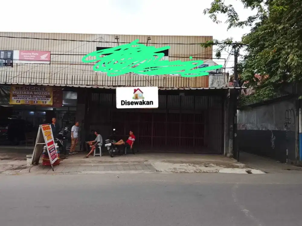 Disewakan Ruko 1 lantai di Perjuangan Bekasi Utara: