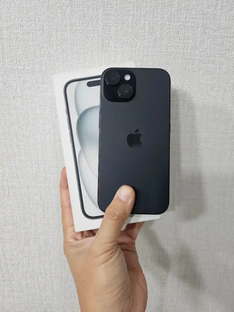 Iphone 15 128gb seken ibox garansi on 2027 bisa cash/cicilan paylater