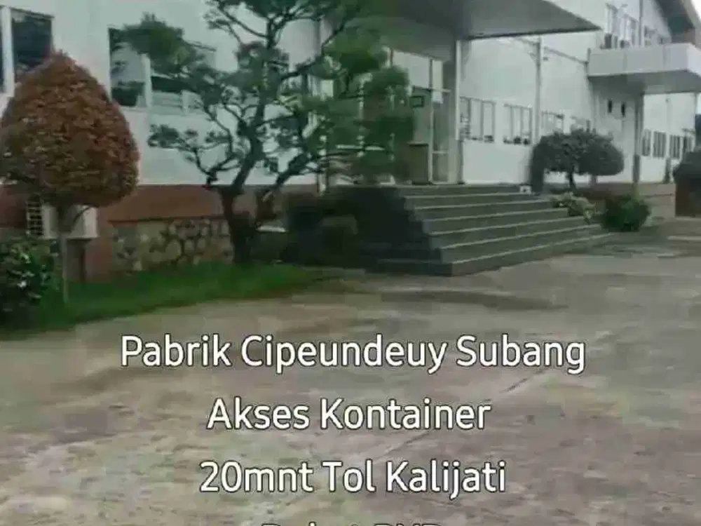 Pabrik Zona Industri Subang dekat BYD