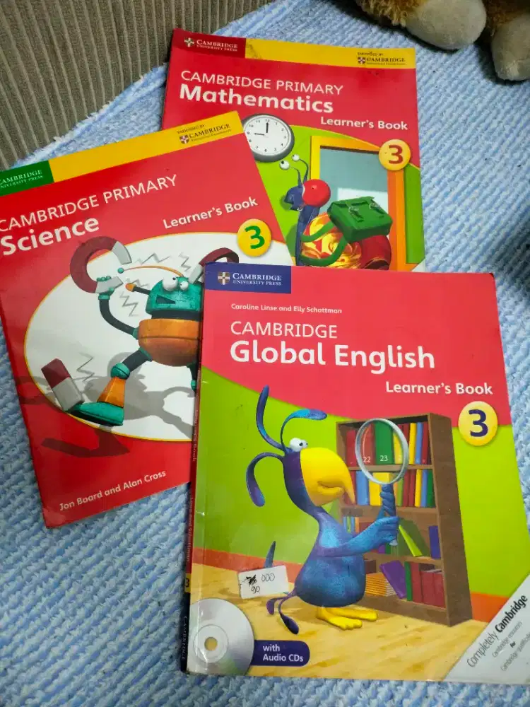 Cambridge Primary Mathematics, Science, Global English 3