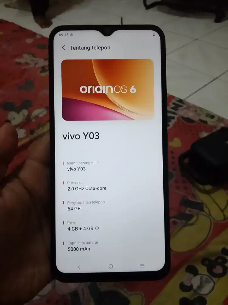 Vivo Y03 RAM 4+4/64