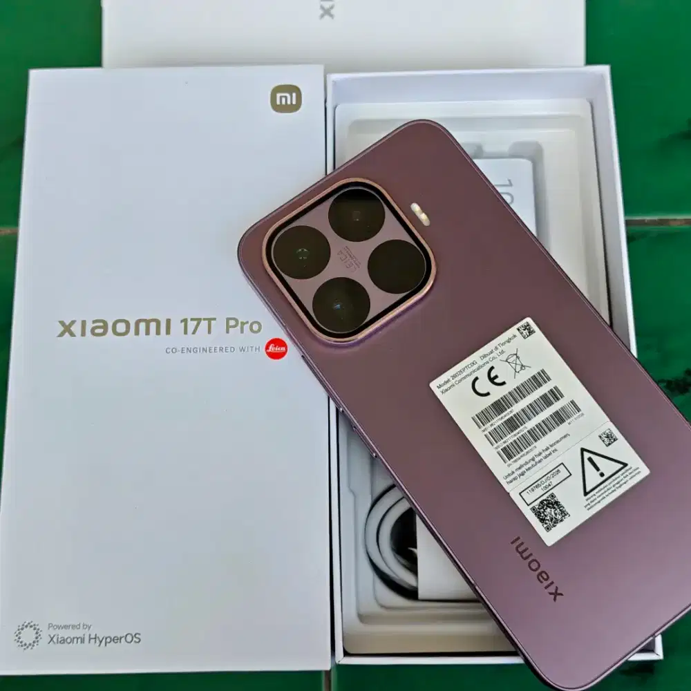 Xiaomi 17T Pro 12/512 Resmi Like New fullset