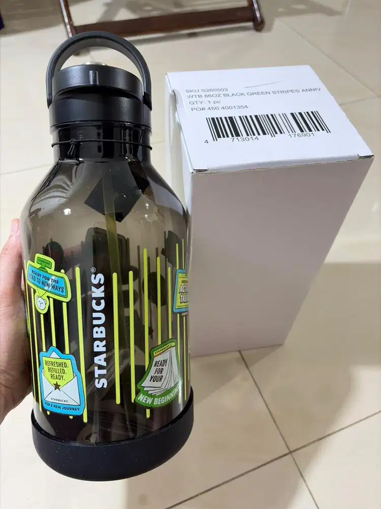 Tumbler Starbucks Size 2.5 Liter Black