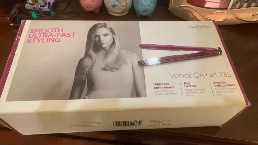 Catok Rambut Merk Babyliss Velvet Orchid