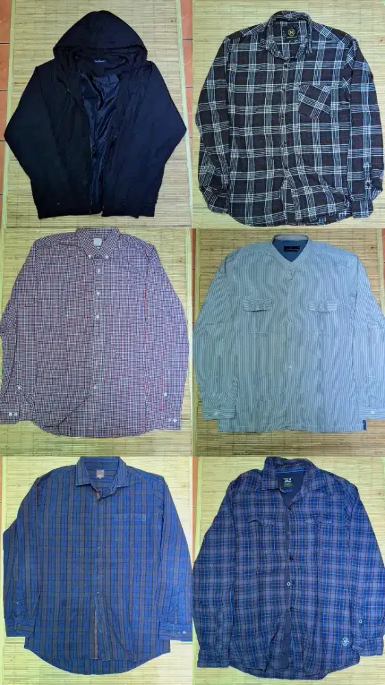 (BISA SATUAN/BORONGAN) Jaket & Kemeja Pria