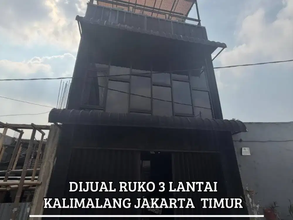 Ruko 3 Lantai di Kalimalang Jakarta Timur