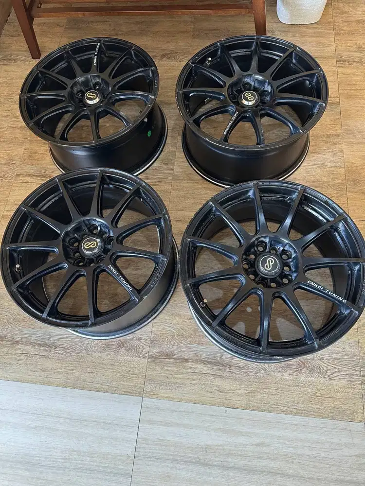 Velg Enkei sc 22 Ring 17 (Rep) by JF Luxury.. Matte Black