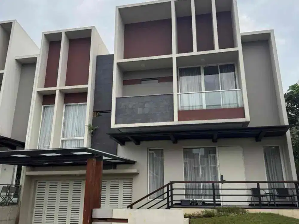 Dijual Rumah Mewah Hoek Depan Danau Cluster Mozart Gading Serpong
