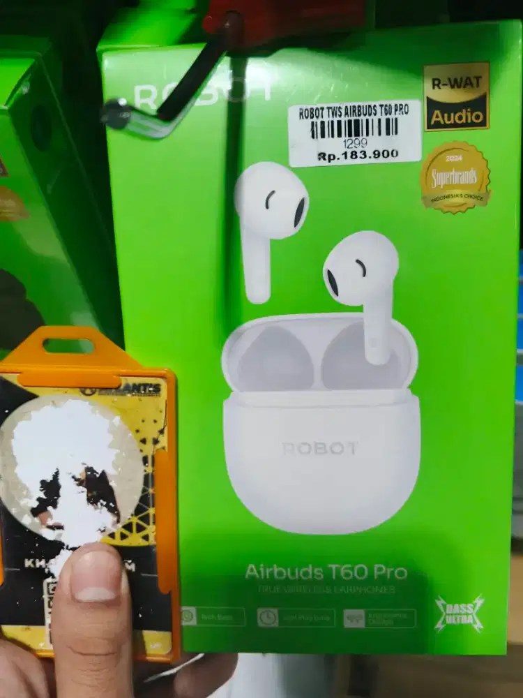 TWS ROBOT AIRBUDS T60 PRO Bass Ultra