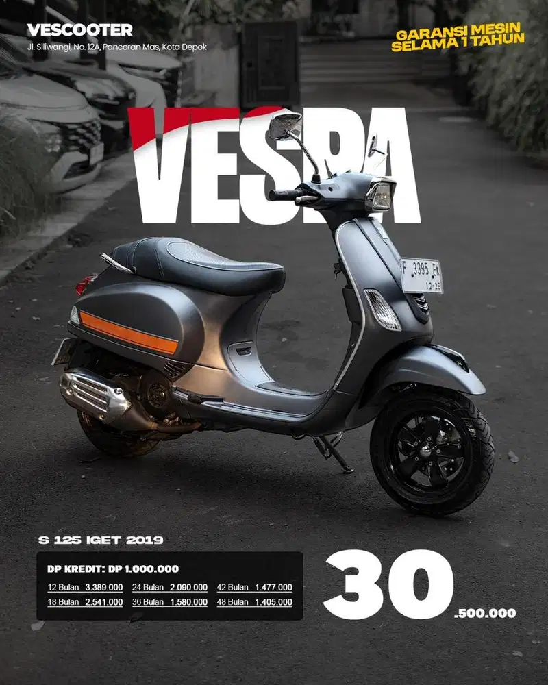 VESPA S 125 IGET 2019