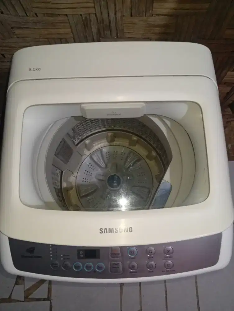 Jual mesin cuci otomatis merk samsung kapasitas 8kg (bagus)