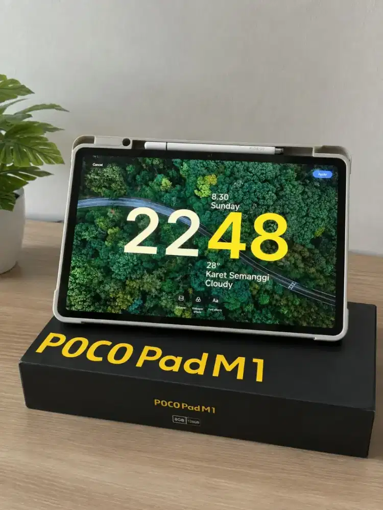 POCO M1 GREY 8/256GB MULUS — FULLSET + STYLUS + CASE | 4,2JT