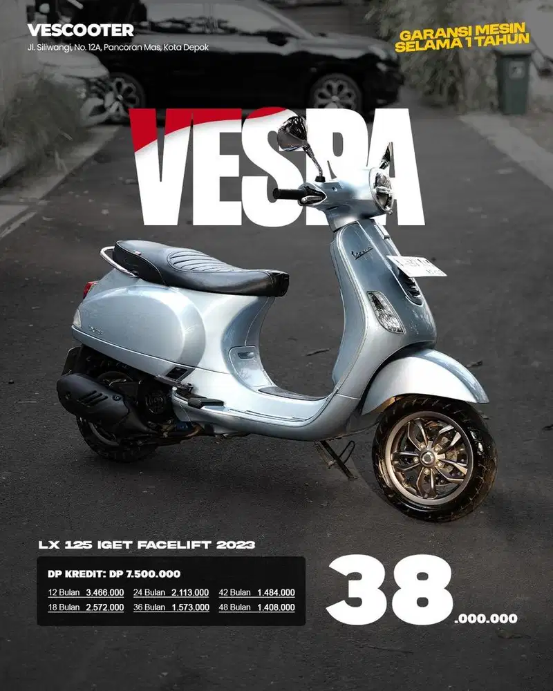 VESPA LX 125 IGET FACELIFT 2023