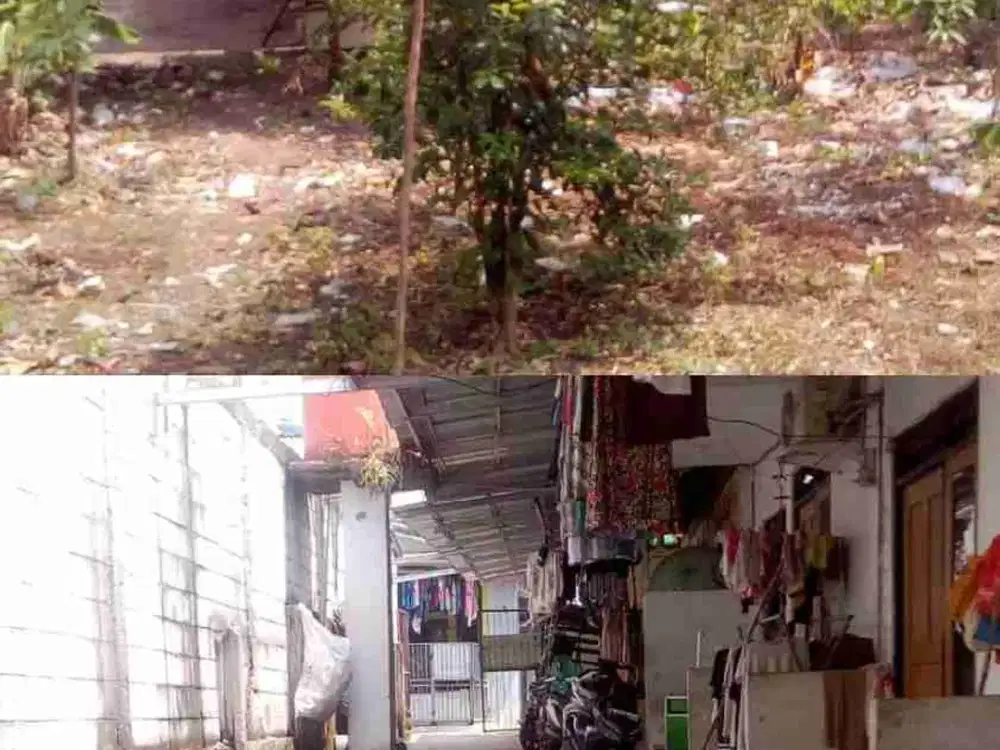 Tanah & Kontrakan dekat Pasar Kranggan Bekasi