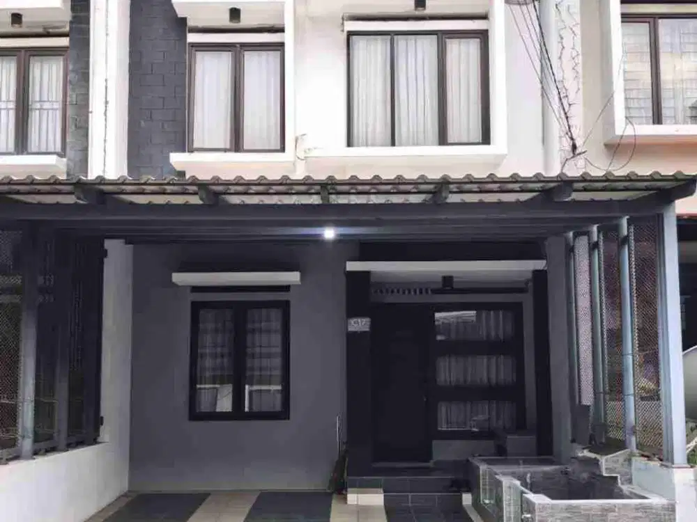 Rumah Aesthetic SEMI FURNISHED di Komplek Eksklusif Cibereum Jl Jendral Sudirman Bandung LB 100 Harga 1,2 Milyar