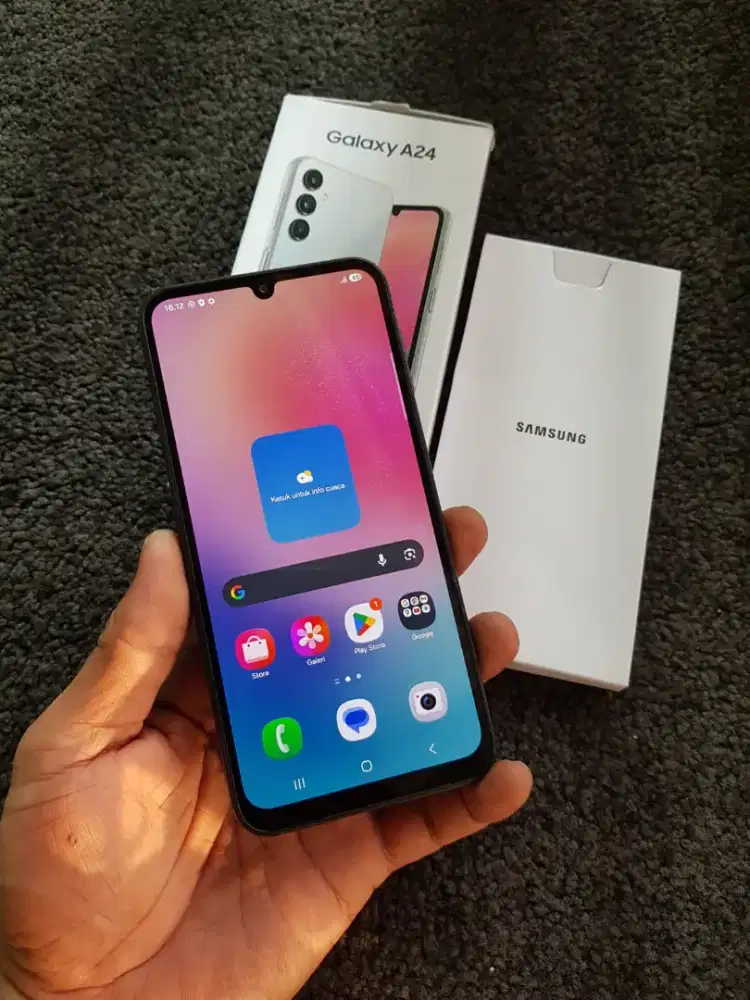 Samsung A24 ram 8+8/128 fulset