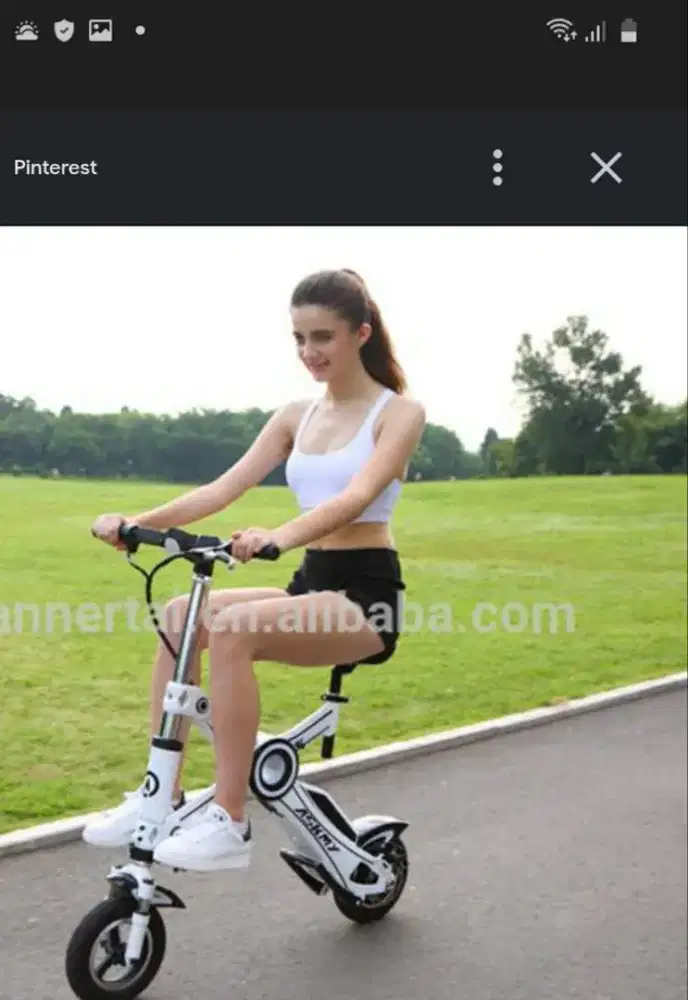 Skuter listrik Runwheel siap pakai josjis