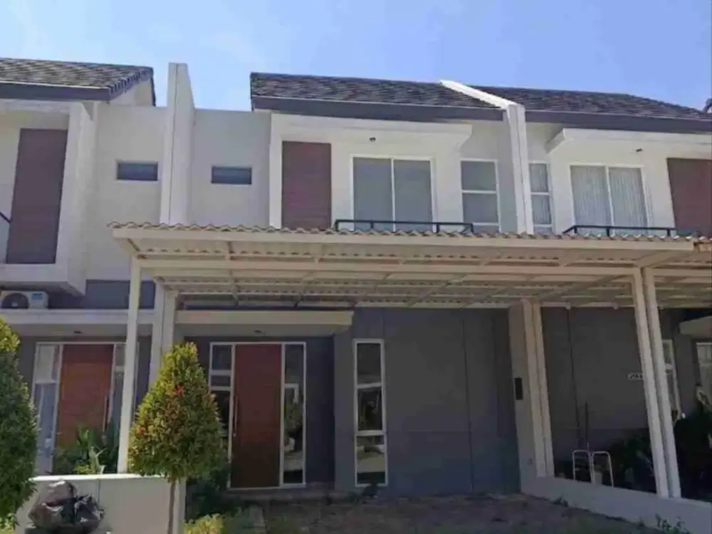 DISEWAKAN RUMAH MODERN MINIMALIS, CENTRAL PARK JUANDA