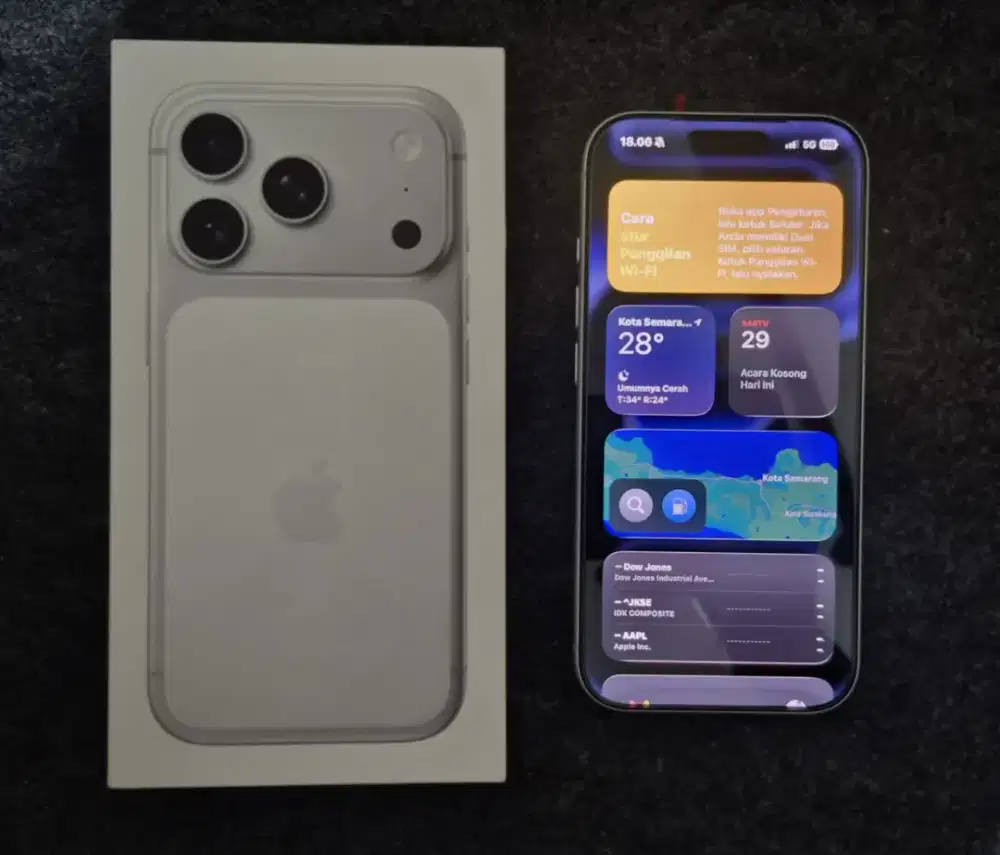 IPHONE 17 PRO 256 GB IBOX GARANSI INDO ON