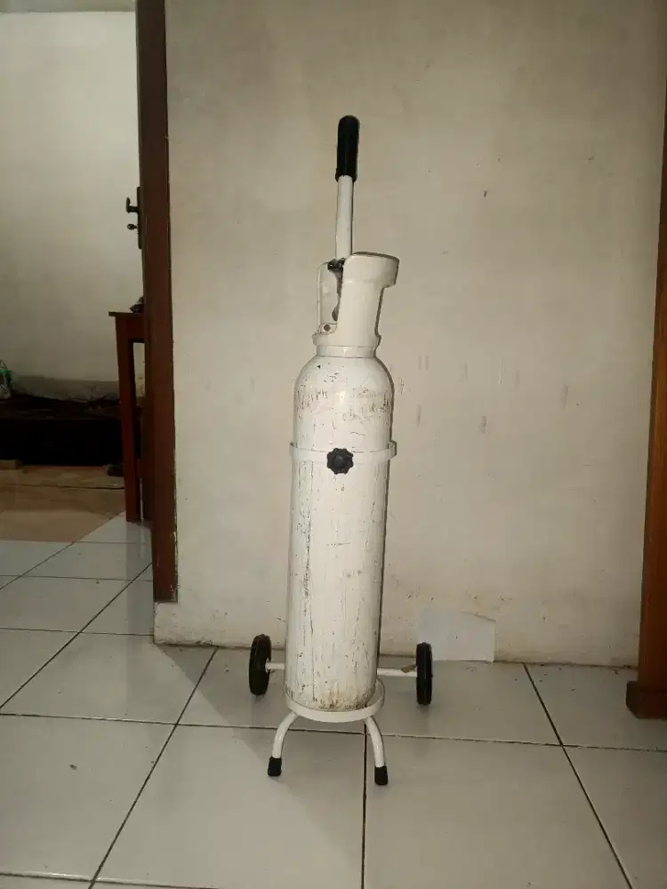 Tabung Oksigen 1 Kubik Lengkap