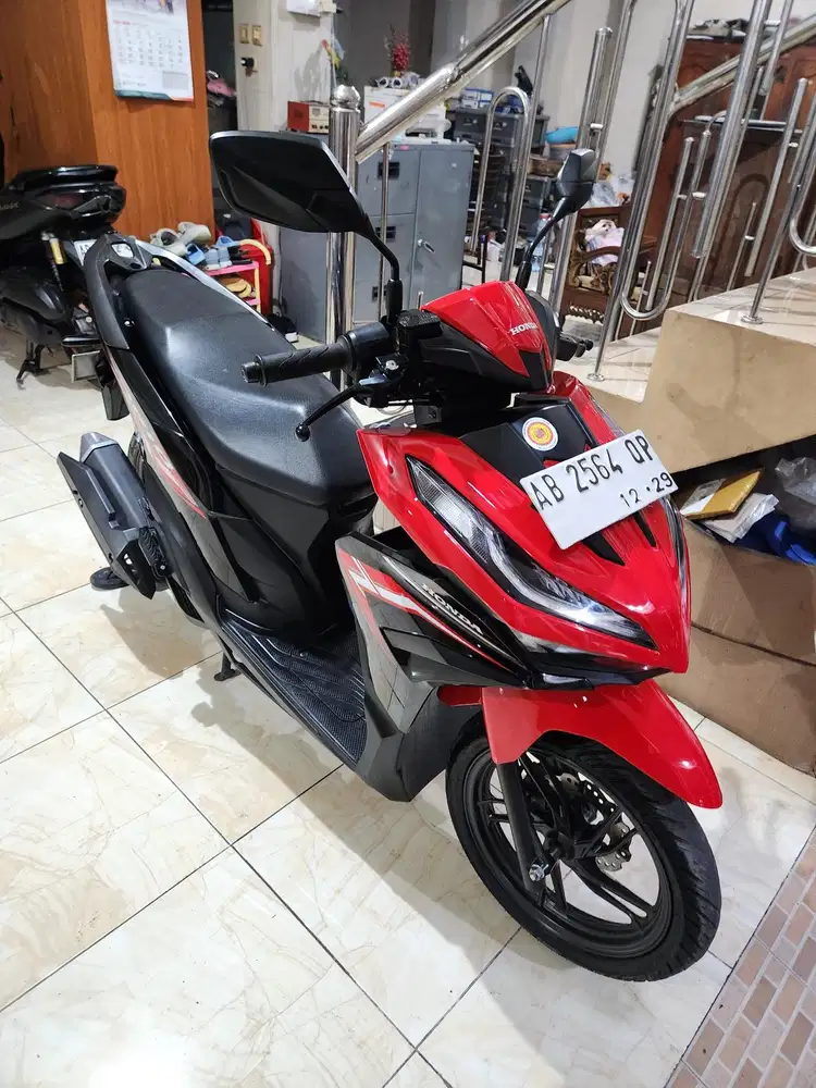 Vario 125 k2v merah hitam 2024 gbm kredit // tunai