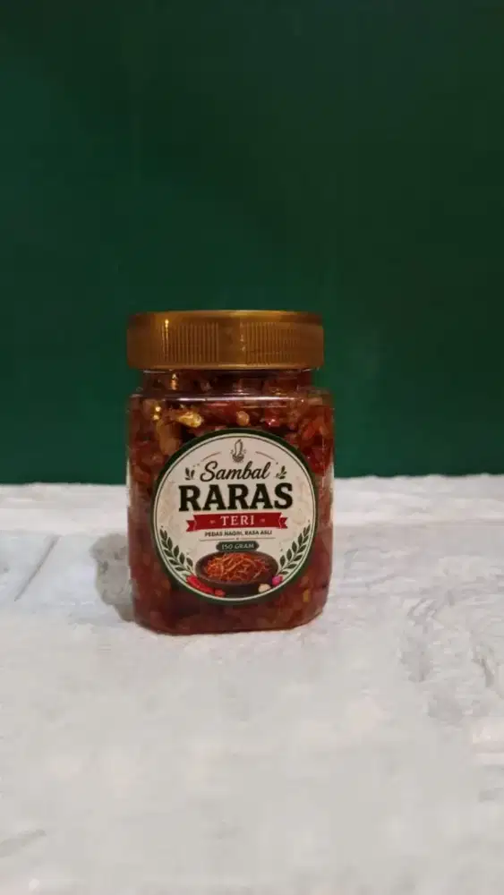 Sambal RARAS - CUMI,TERI, AYAM SUWIR