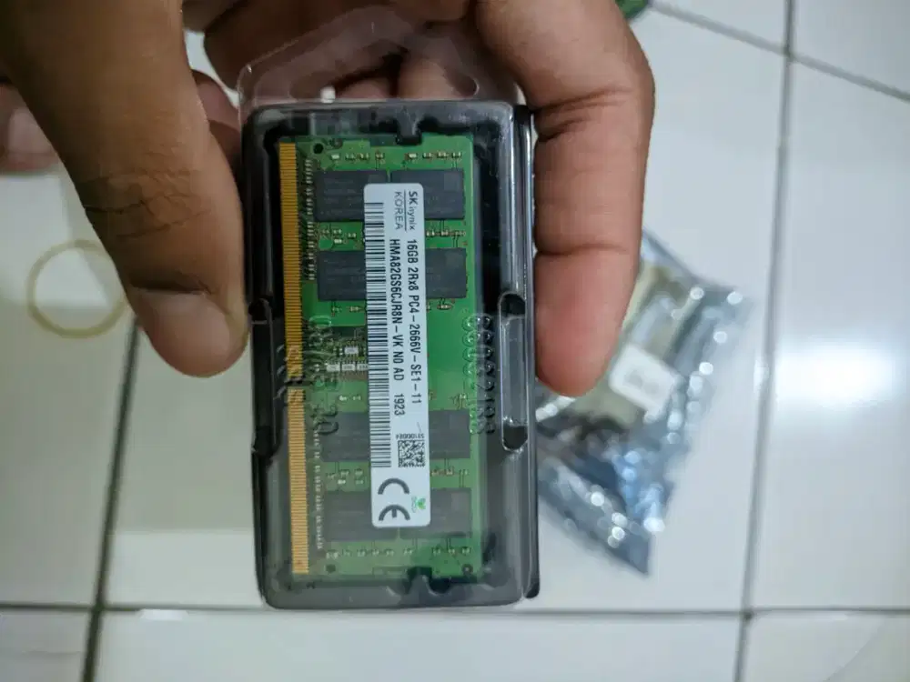 RAM DDR4 16gb 2RX8 kecepatan 2666mhz Skhynix