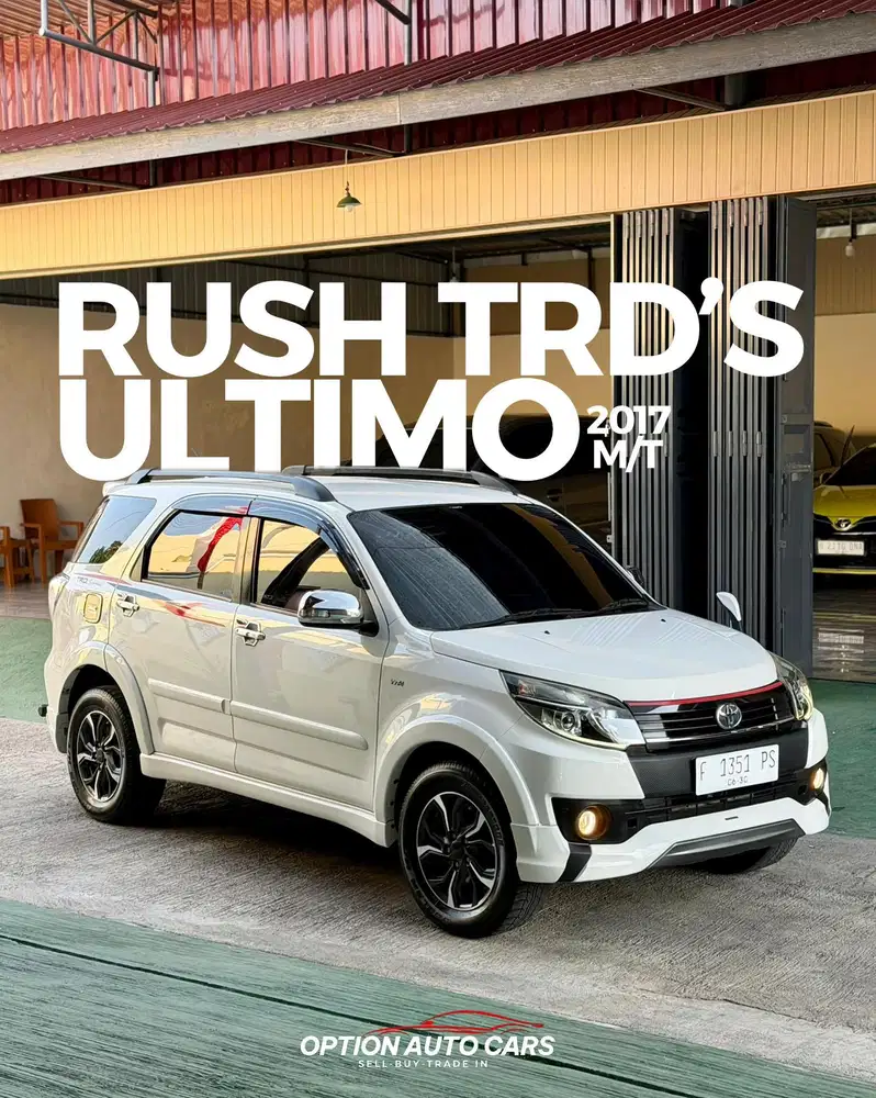 DijuaL (DP 21jt) Rush TRD'S Ultimo 2017 ManuaL Istimewa!