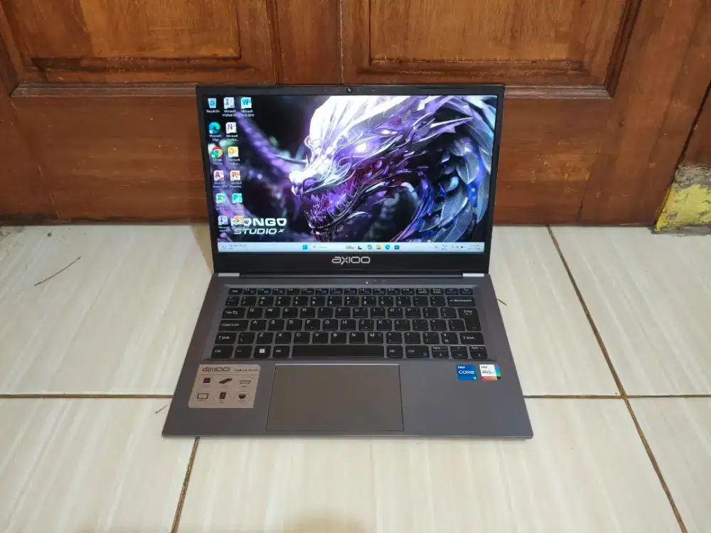 Laptop Axioo Mybook pro K5 Core i5 gen11 Ram 8gb SSD 256gb Layar FHD