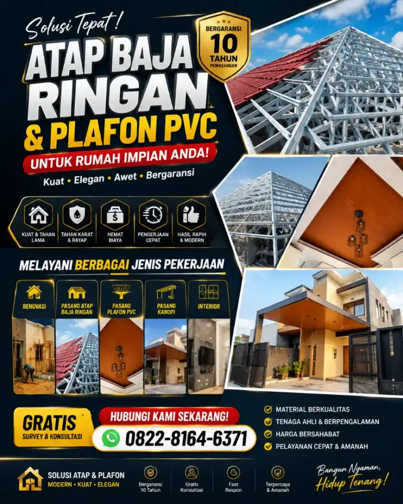 Atap Rumah Baja Ringan