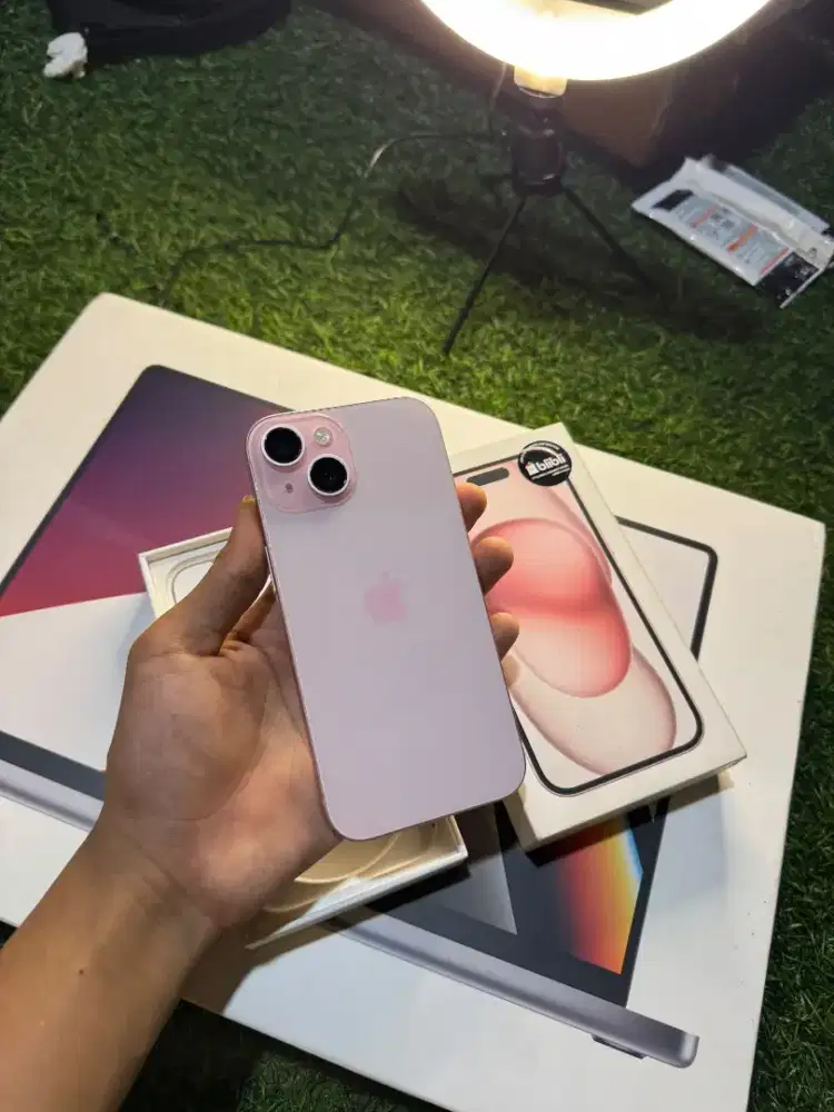 Iphone 15 128gb ibox fullshet pink