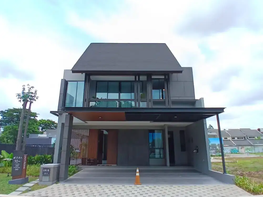 TROPICAL MODERN HOUSE! Hunian Brand New LT 136 5 KT Harga Terbaik! Discovery Bintaro Sektor 9 Tangerang Selatan