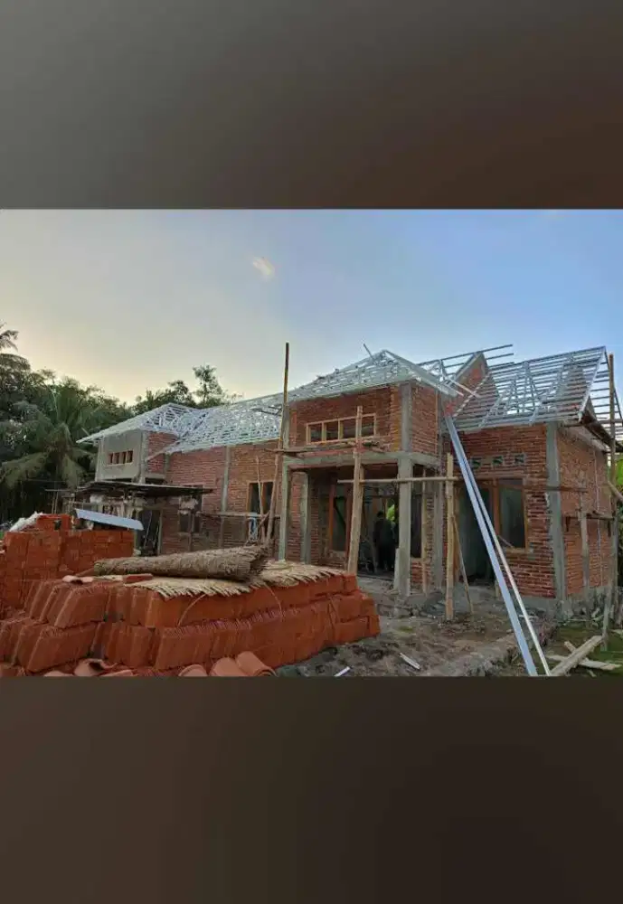 Atap Rumah Modern Terpasang