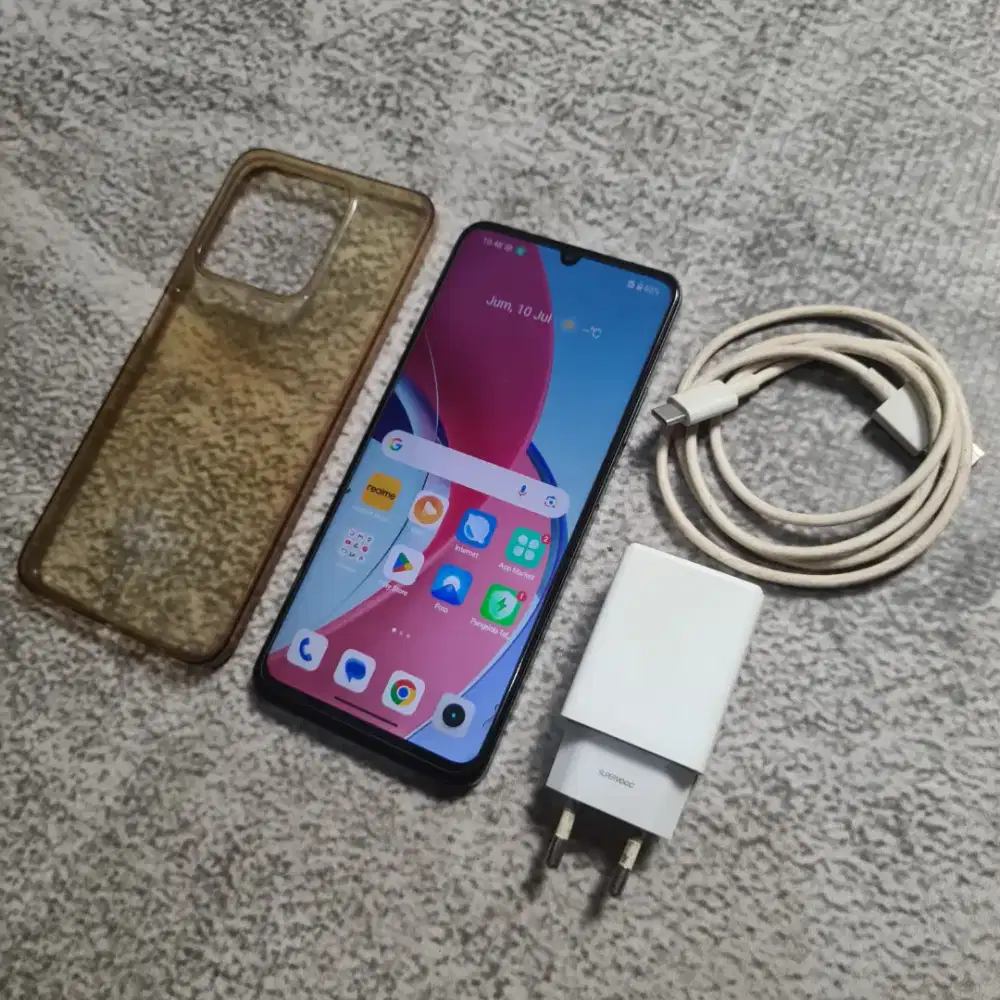 Hp realme Note 60x ram 4+4/64
