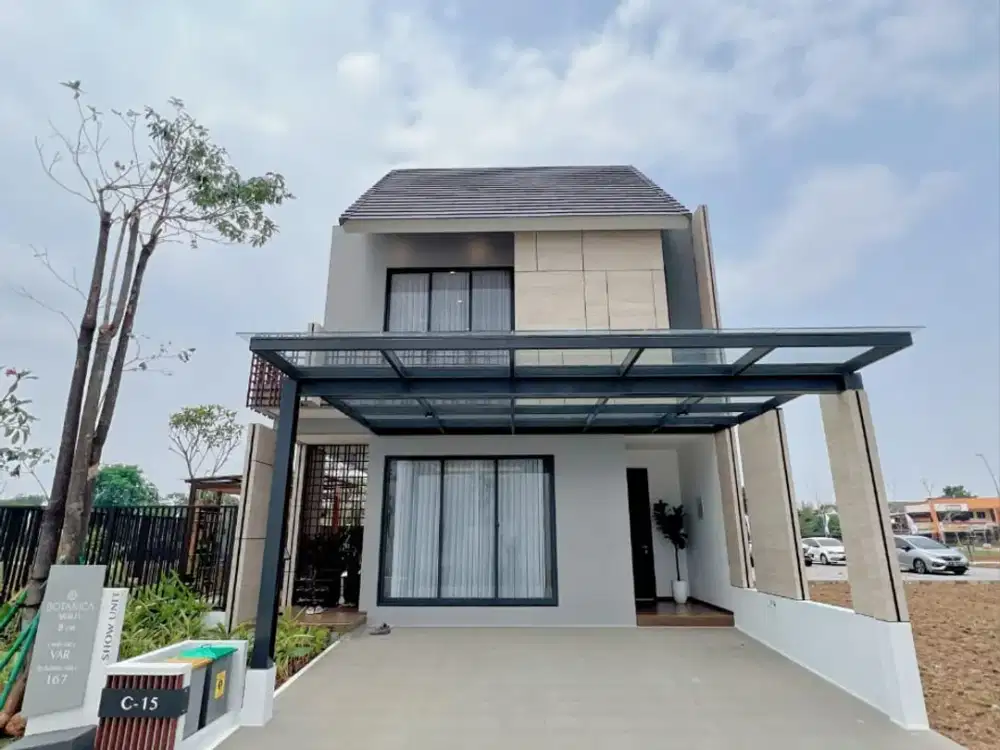 BEST DEAL! Rumah Brand New Nyaman Botanica Bintaro Sektor 9 Tangerang Selatan LT 144 6 KT Harga Termurah!
