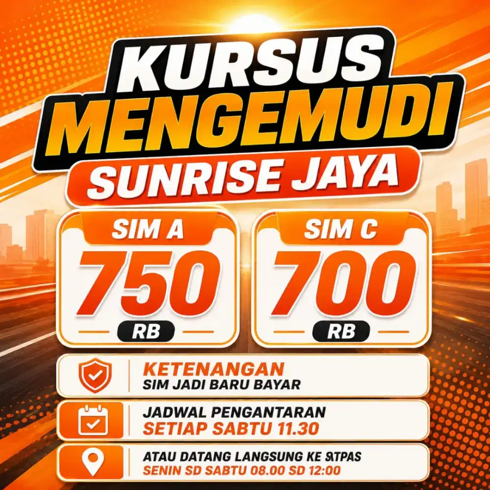 Kursus Mengemudi dan Biro sim