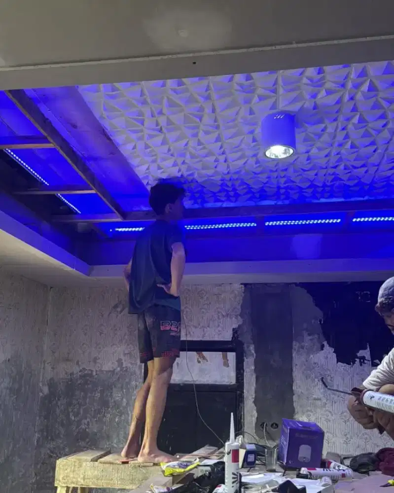 Plafond pvc include terpasang