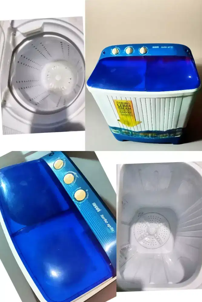 Mesin Cuci 2 tabung