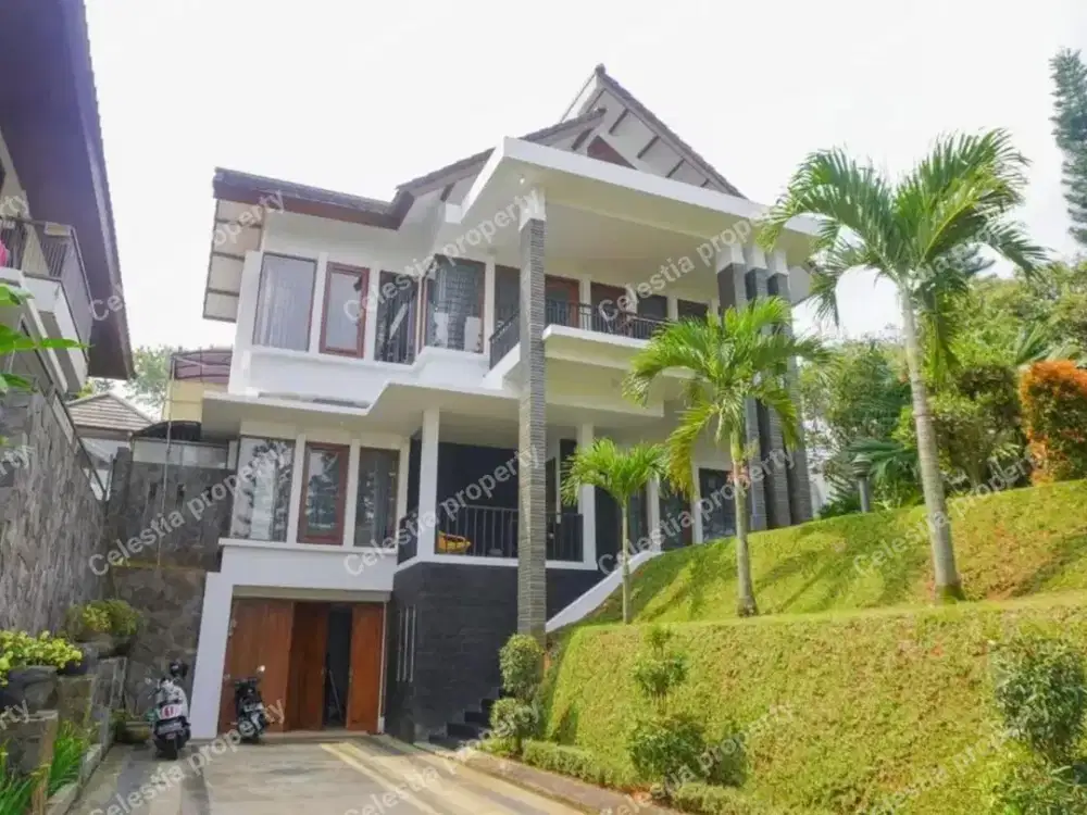 Rumah Modern Minimalis Ada Pool Furnished Di Dago Pakar Resor Bandung