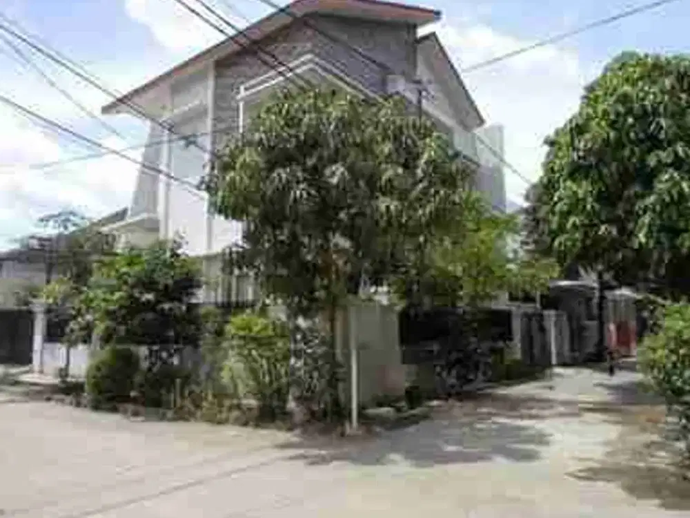 rumah Hoek 2 lantai siap huni 4 kamar bintara loka indah