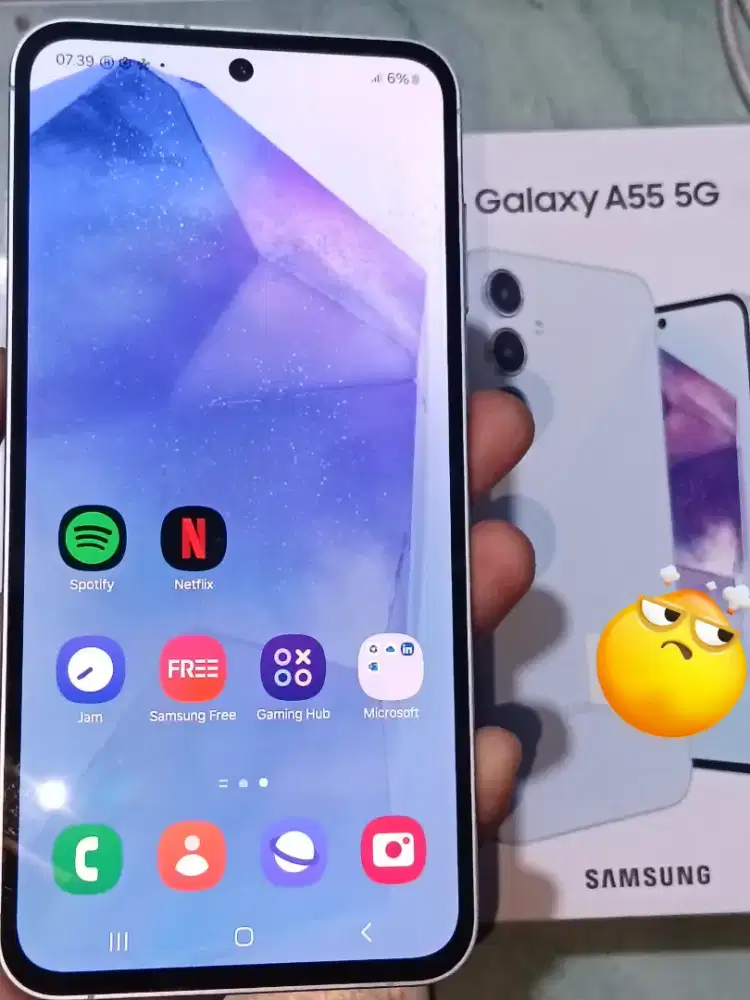 Samsung A55 5G ram 8 fullset