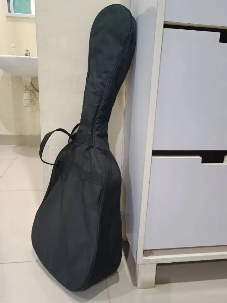 Softcase tas gitar size 3/4 hitam untk fg junior yamaha cort ad mini