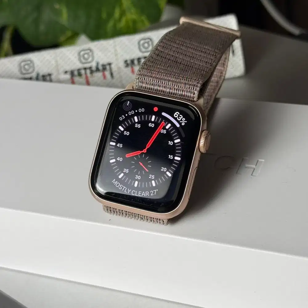 Apple Watch Series SE Gen 1 40mm Gold GPS Cell iwatch BH 86%