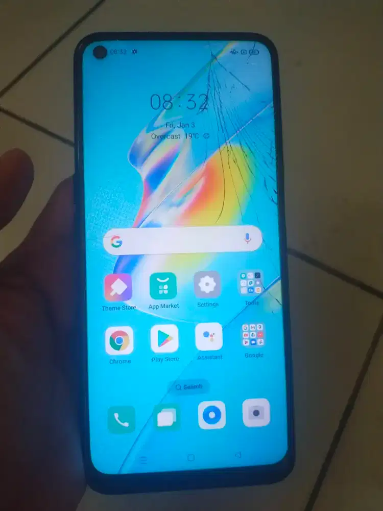 Oppo A54  4/64  minus retak tp ga ngaruh sentuhan normal