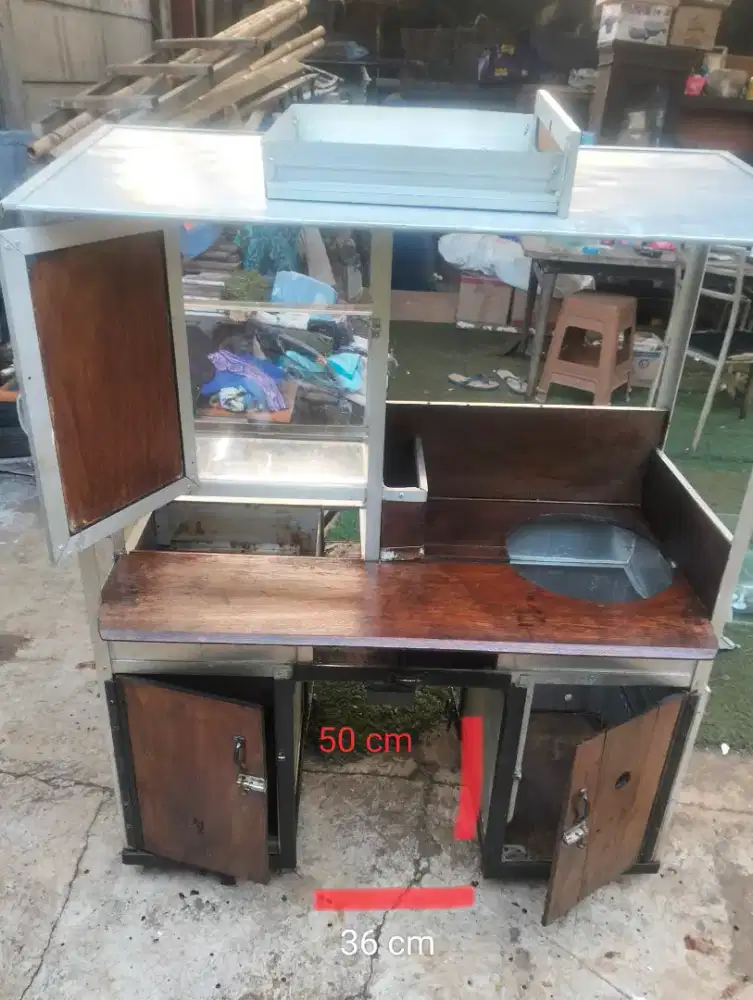 Gerobak motor almunium