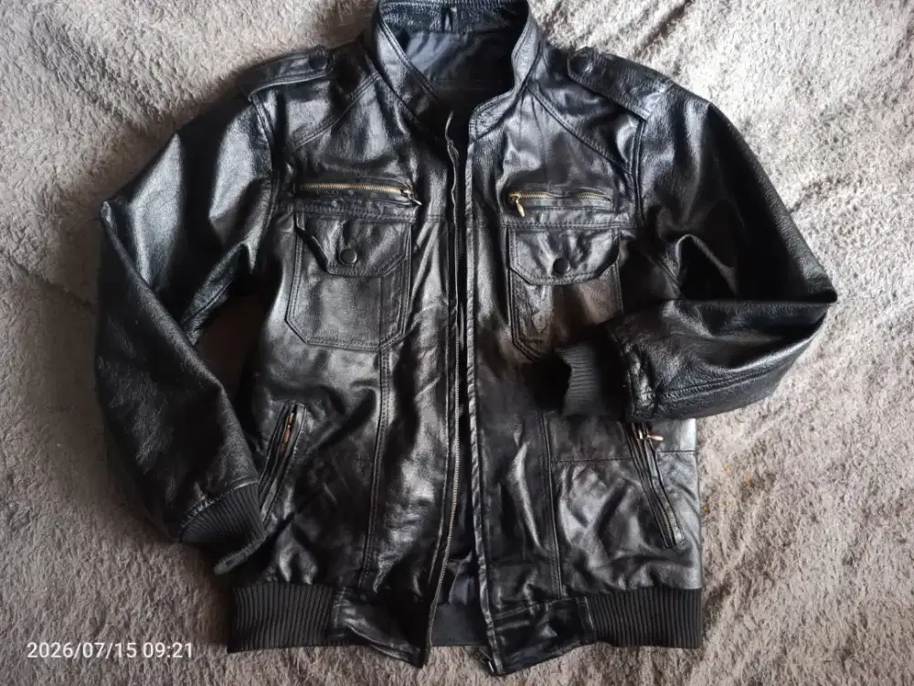 Jaket Kulit Asli Size M