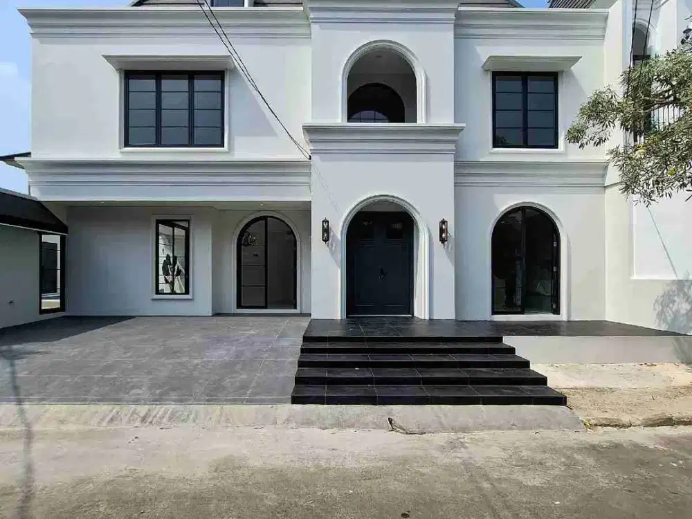 rumah baru modern klasik dalam cluster exclusive di Bintaro sektor 9