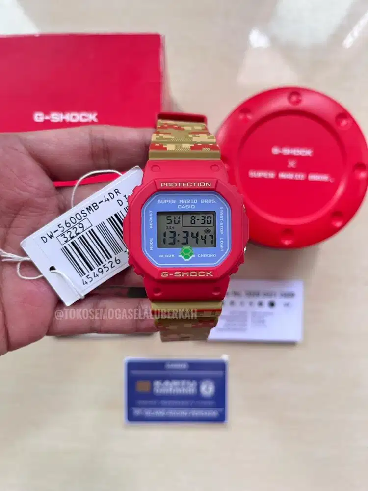 Casio G-Shock DW-5600SMB / G Shock DW5600 x Super Mario Bros Gshock