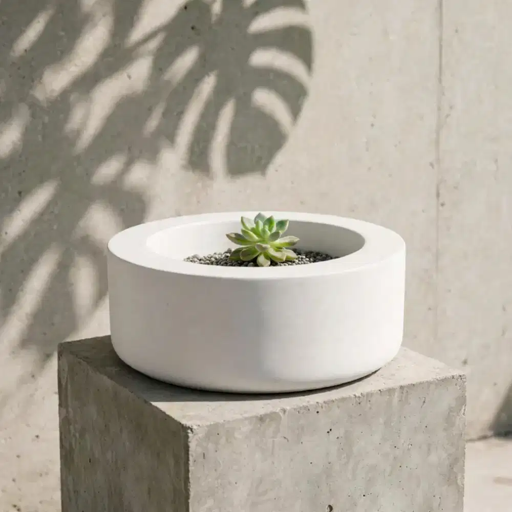 POT KAKTUS CLS04 ESTETIK MINIMALIS - POT SUKULEN CONCRETE PREMIUM