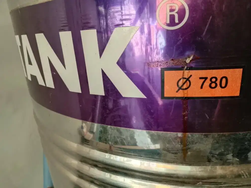 TANDON AIR STAINLESSTEEL BARU ± 1000 LTR TINGGI ± 150 - 165 CM (KAKI)